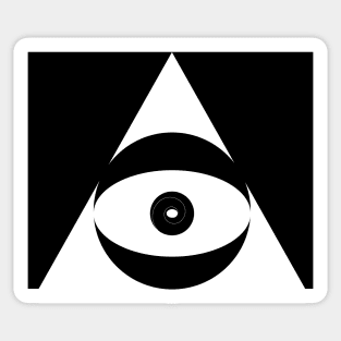 Eye within Triangle Sticker